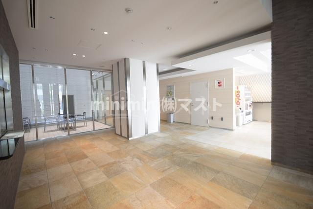 大阪市西区新町１丁目の賃貸マンションのロビー