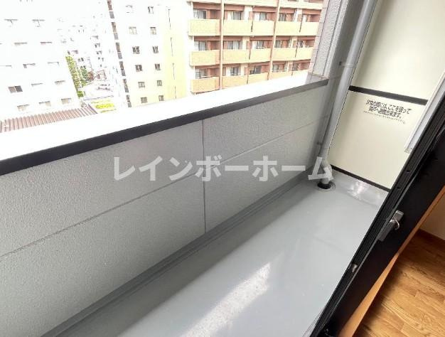 ビオス北朝霞のバルコニー