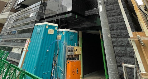 大阪市中央区谷町６丁目の賃貸マンションのエントランス