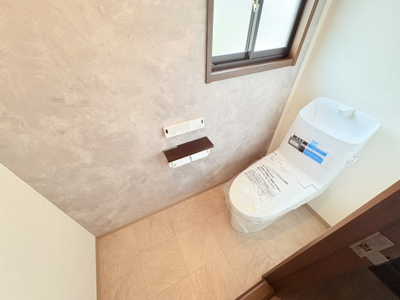 【トイレ】 | 西賀茂南今原町　戸建 | 2Fトイレ
