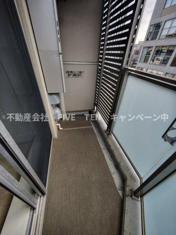 パークハビオ新橋のバルコニー