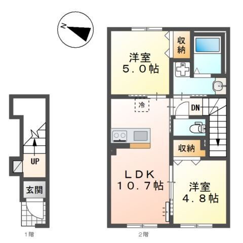 リュクス摩耶の間取り