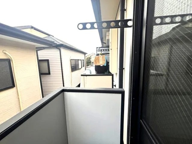 ディアス北町のバルコニー