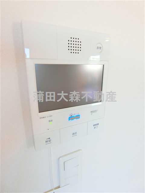 パークリュクス蒲田1丁目の設備|TVモニター付オートロック　インタ―ホン