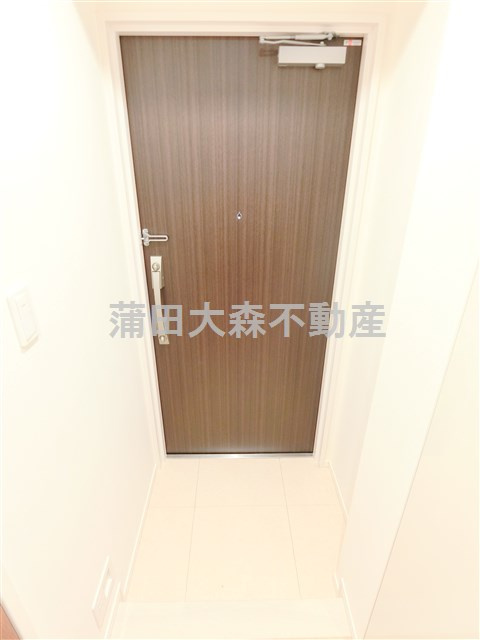 パークリュクス蒲田1丁目の玄関