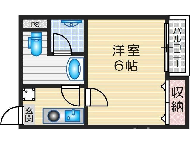 フォアール中村町の間取り