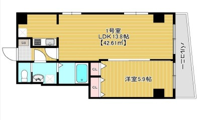レヴァンテ両国の間取り