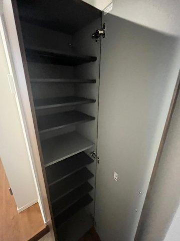 落ち着いた玄関です