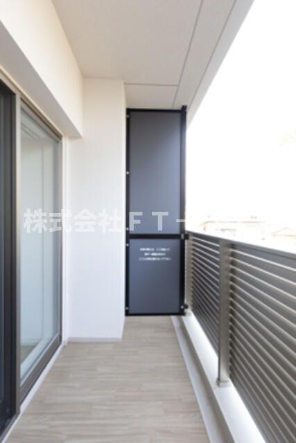パークアクシス市川のバルコニー