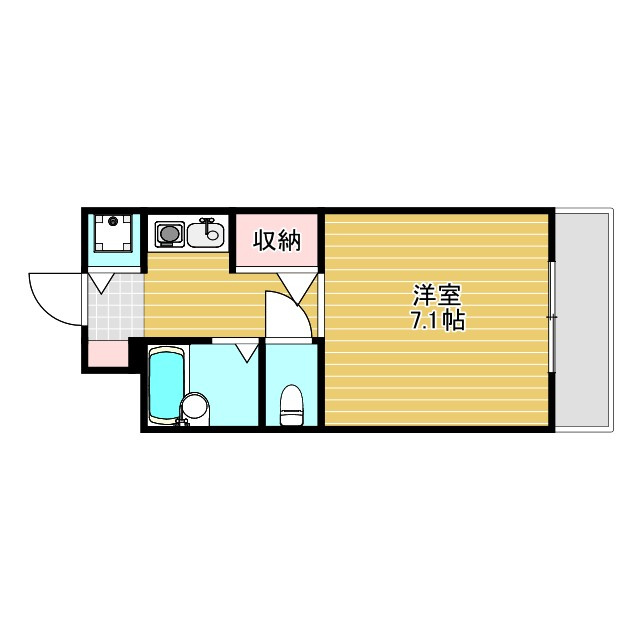 センチュリー蛍池の間取り