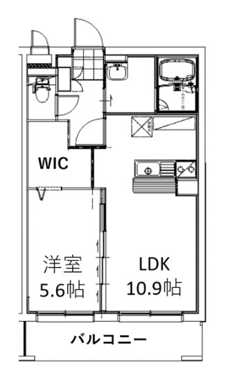 フルール小池原の間取り