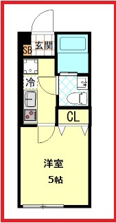 【間取り】 | シーエフジオーレ五反野