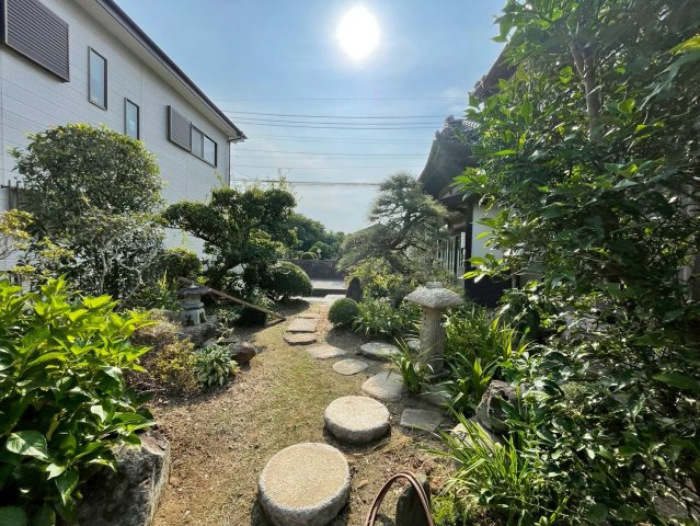 稲敷郡河内町長竿　中古戸建の庭|2026年7月14日撮影