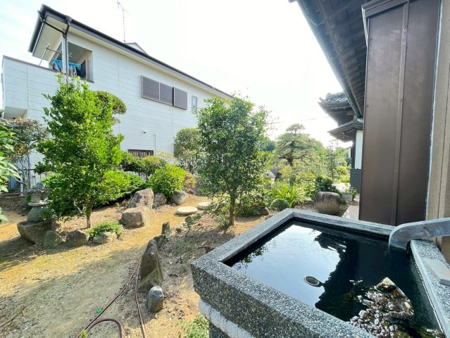 稲敷郡河内町長竿　中古戸建の庭|2026年7月14日撮影