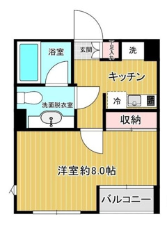 【間取り】 | プラザ中落合 | 間取りです。