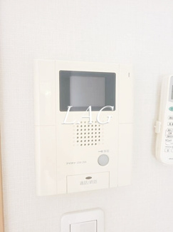 【セキュリティ】 | コンフォート西早稲田 | モニター付インターホンです。