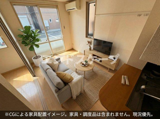 ヴィラ・ブルーノ　Gの居間・リビング|高崎、前橋のお部屋探しはエンドスケープまで！お客様の理想お聞かせ下さい♪