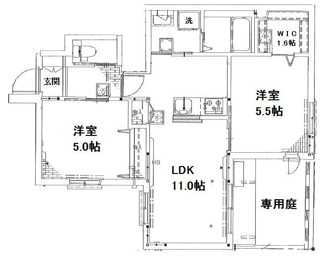 La Casa Takata（ラ・カーサ高田）の間取り|間取りです。