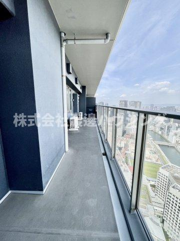 ザ・パークハウス中之島タワーのバルコニー