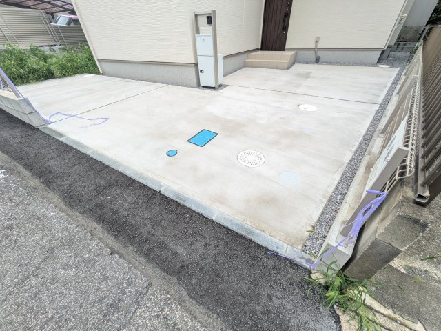 我孫子市寿2丁目　01期　新築戸建ての駐車場|駐車は２台可能です♪