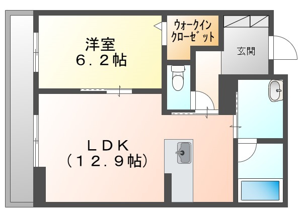 凛の間取り