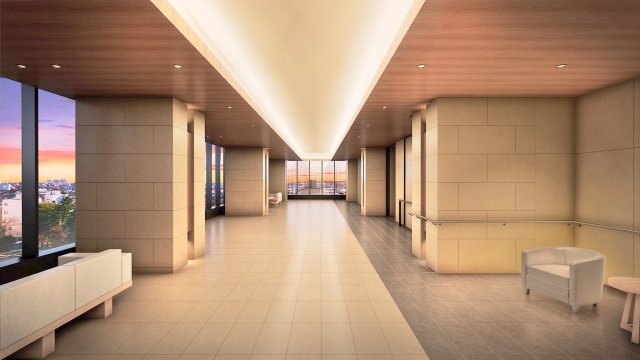 アトラスタワー小平小川のロビー