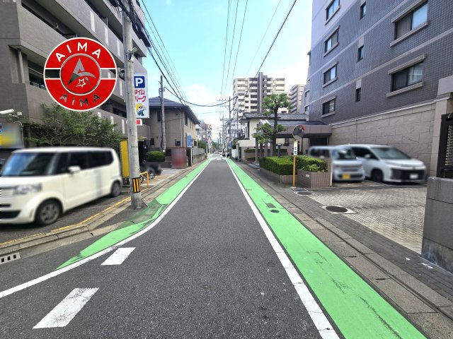 大濠公園グランドヒルズの現況写真|前面道路含む現地の写真です。