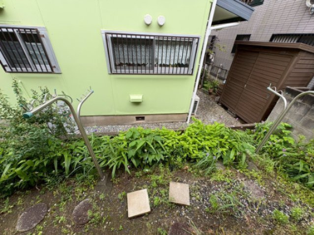 倉田貸家の庭|お庭です