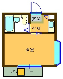 ジュネパレス和美の間取り