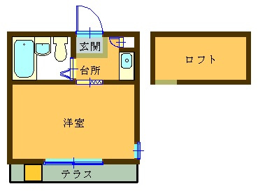 ジュネパレス和美の間取り