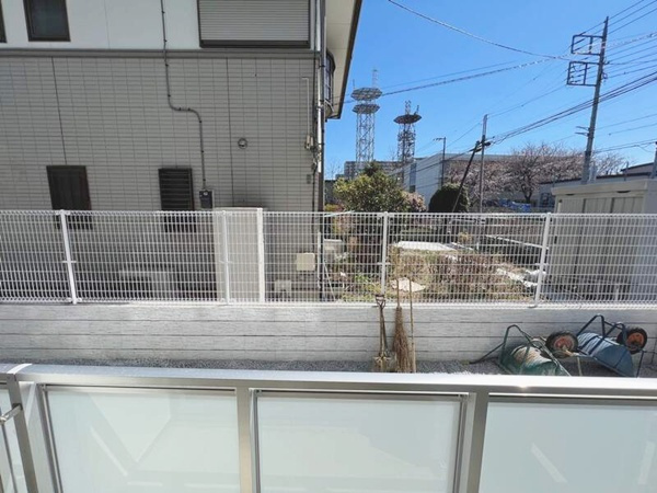 グレイス岩槻Ⅱのバルコニー