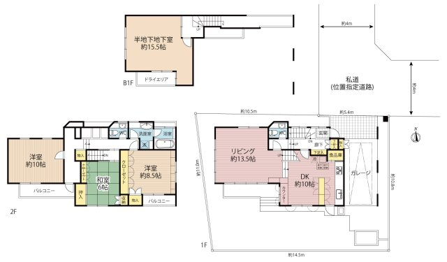 【間取り】 | 設計士が建築したこだわりのウッディーハウス | 設計士が家族のために設計建築をしたこだわりの建物　使いやすい間取りになっているので、ぜひこの間取や建物を気に入っていただける購入者にみていただきたいです。