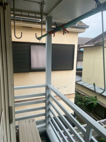 【バルコニー】 | 設計士が建築したこだわりのウッディーハウス | バルコニー　洗濯物干しに使いやすいバルコニー　