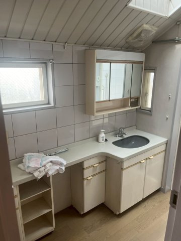 【独立洗面台】 | 設計士が建築したこだわりのウッディーハウス | 洗面脱衣所　洗面台