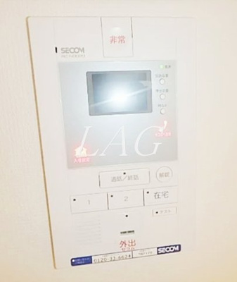 【セキュリティ】 | リブリ・調布 | モニター付きインターフォンです。