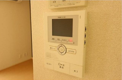 【セキュリティ】 | イエローアーク | モニター付きインターホンです