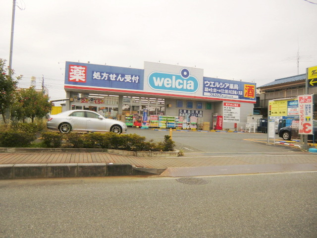 ウエルシア薬局川口芝樋ノ爪店 徒歩10分。ドラックストア 800m