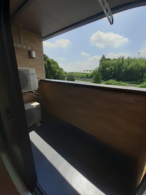 ラ　ヴィエ　ベルのバルコニー