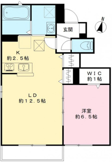 【間取り】 | ラーク見川　B