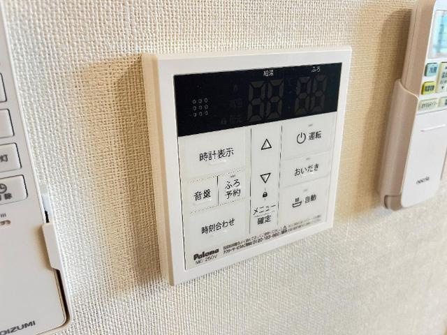 東森田2丁目新築アパートの設備|給湯リモコン（イメージ）