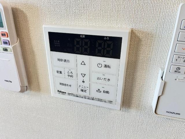 東森田2丁目新築アパートの設備|給湯リモコン（イメージ）