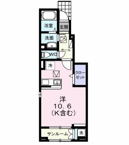 オアシス　レジデンスの間取り