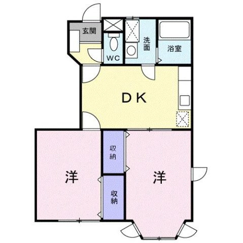 ファイン古庄の間取り