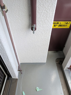 洗濯機置場です♪（バルコニー）