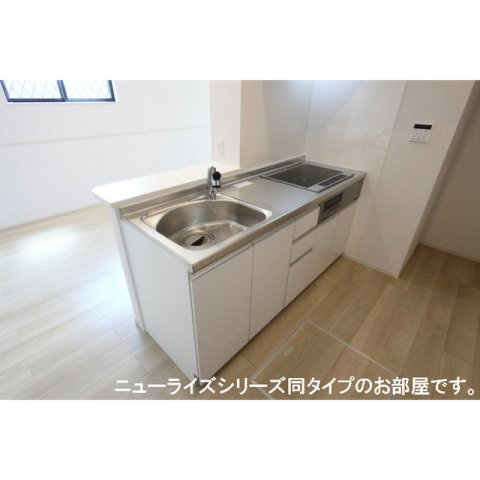 岐阜市長森本町２丁目のアパートのキッチン|※完成前のため画像は全てイメージです