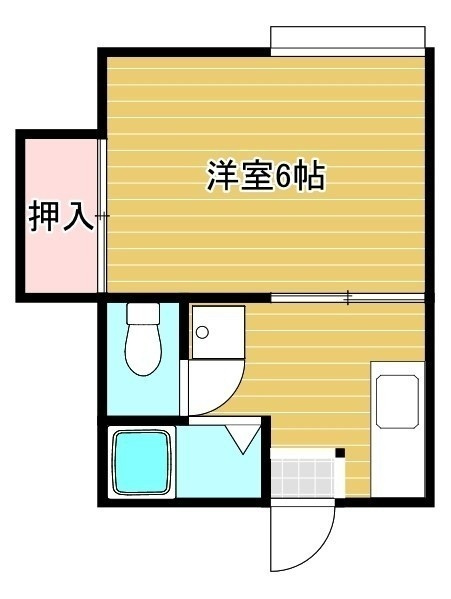 リゾートインフルハウスの間取り