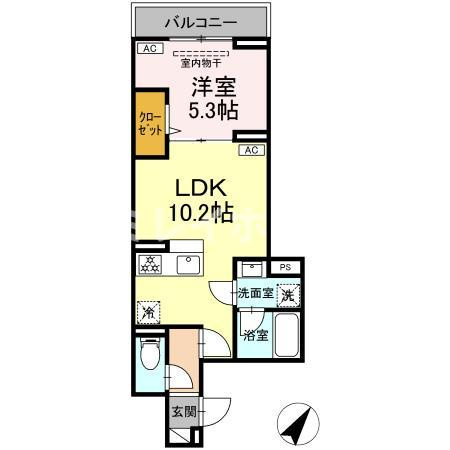 セレスティア下丸子の間取り