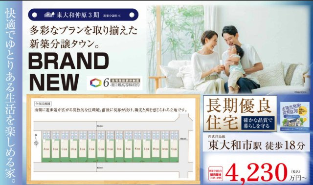 【Heartfull Town】 東大和市仲原３期