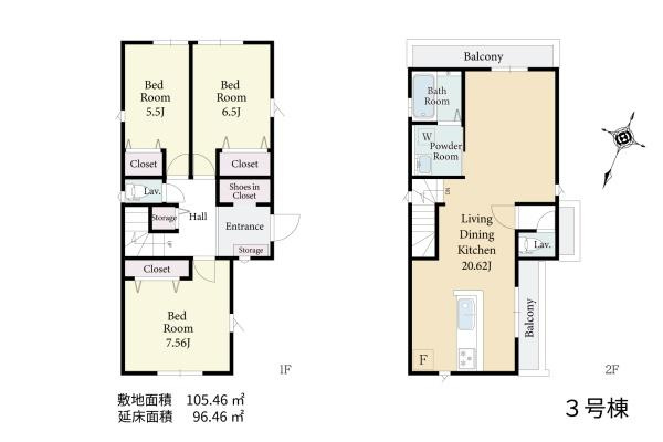 世田谷区大蔵５丁目の新築一戸建のその他