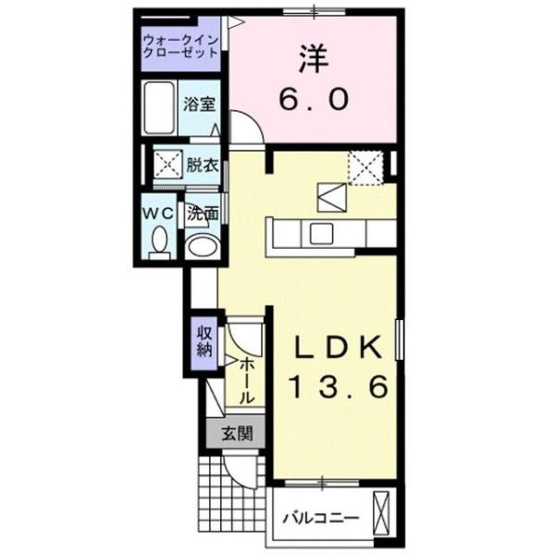 【間取り】 | リューナ　Ｂ